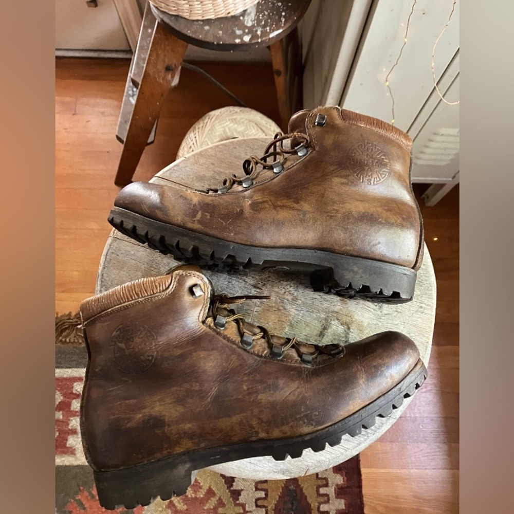 Rare Vintage Dunham Men’s Tyrolean Mountain Hiking Boots - Picture 9 of 15